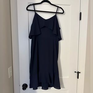 Navy blue midi dress - Leith brand